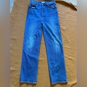 Cello High Rise Straight Leg Button Fly Denim Jeans Size 13